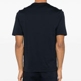 T-shirt girocollo in blu notte Lardini - uomo 