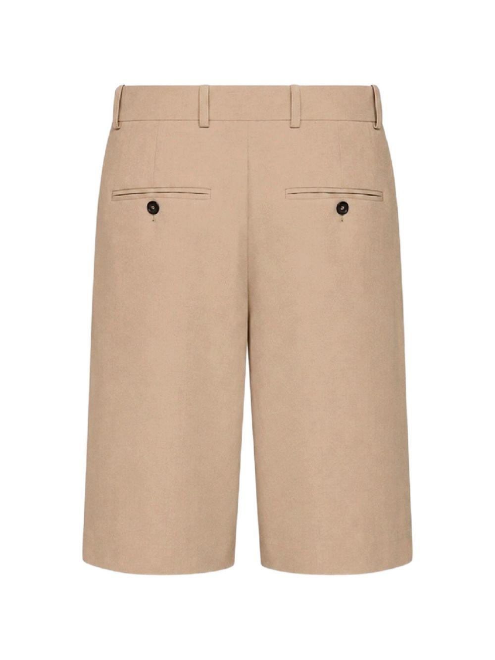 Shorts sartoriale in beige toteme - donna 