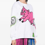 T-shirt con stampa multicolore Chopova Lowena - donna 