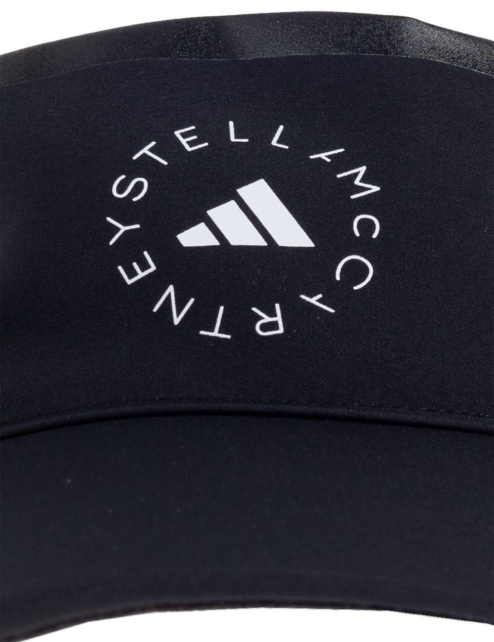 Visiera con stampa in nero Adidas by stella mc cartney - donna 