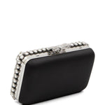 Clutch con decorazione in nero Self-Portrait - donna 