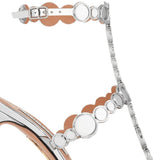 Sandali afterglow in argento Aquazzura - donna 