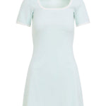 Abito con scollo quadrato in azzurro Courrèges - donna 