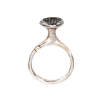 Anello Ato con diamanti grigi Rosamaria - donna 