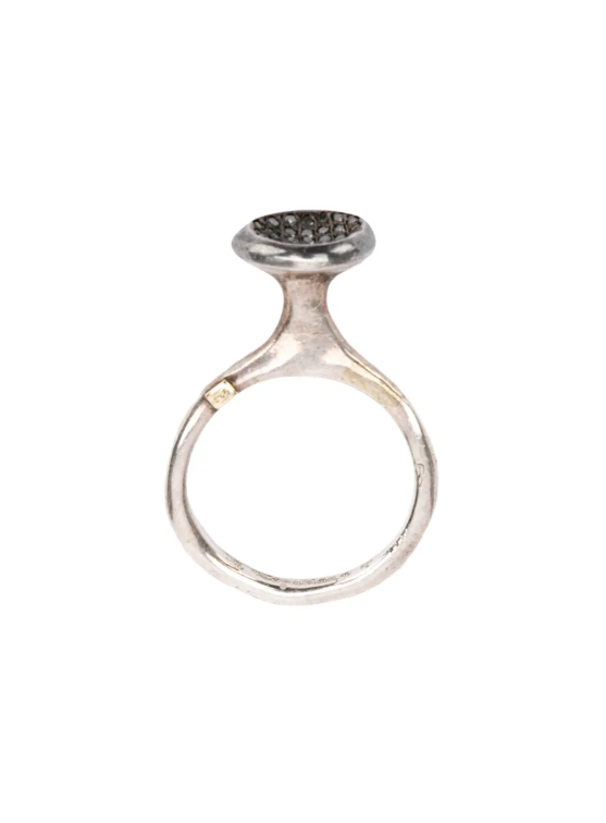 Anello Ato con diamanti grigi Rosamaria - donna 