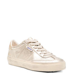 Sneakers soul star effetto metallizzato in oro Golden goose - donna 