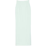 Gonna lunga con spacco in turchese Costarellos - donna 
