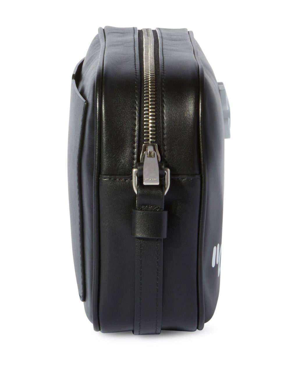 Borsa jitney in nero Off white - unisex 