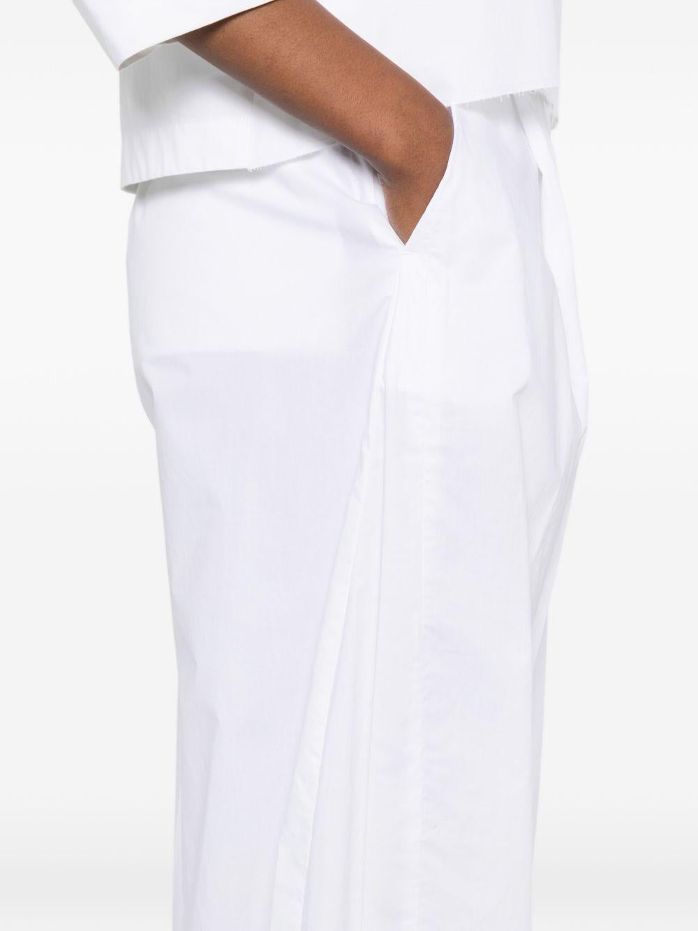 Pantaloni Billie con pieghe in bianco The latest - donna 