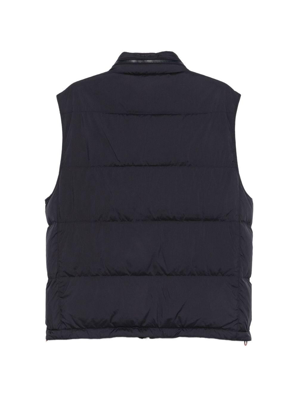 Gilet imbottito in blu 