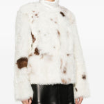 Giacca in shearling hypnotic spot color crema Zimmermann - donna 