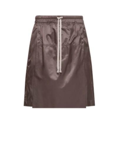 Shorts kilt al ginocchio in marrone Rick Owens x Moncler - unisex<BR/> 