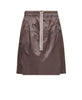 Shorts kilt al ginocchio in marrone Rick Owens x Moncler - unisex
