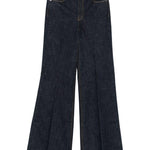 Jeans dritti con 5 tasche in blu Self-portrait - donna 