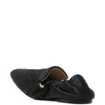 Mocassini con bordi in in nero pellicciaLe monde beryl - donna 