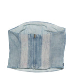 Top denim con zip in blu Levi's blue tab - donna 
