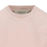 T-shirt con applicazione in beige Golden goose - donna 