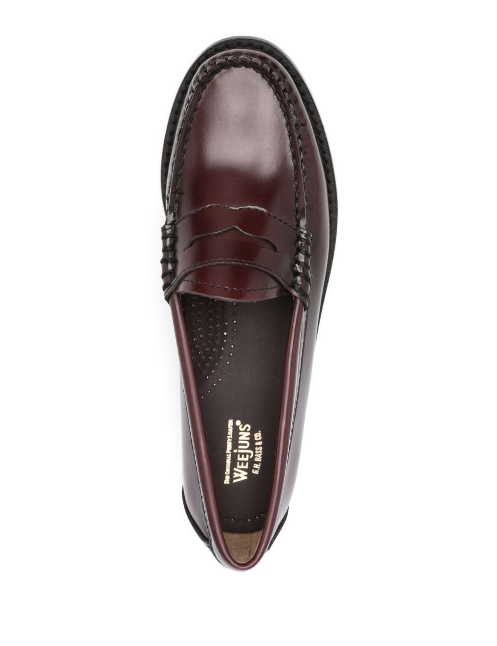 Mocassini penny Weejuns in bordeaux Gh bass - uomo 