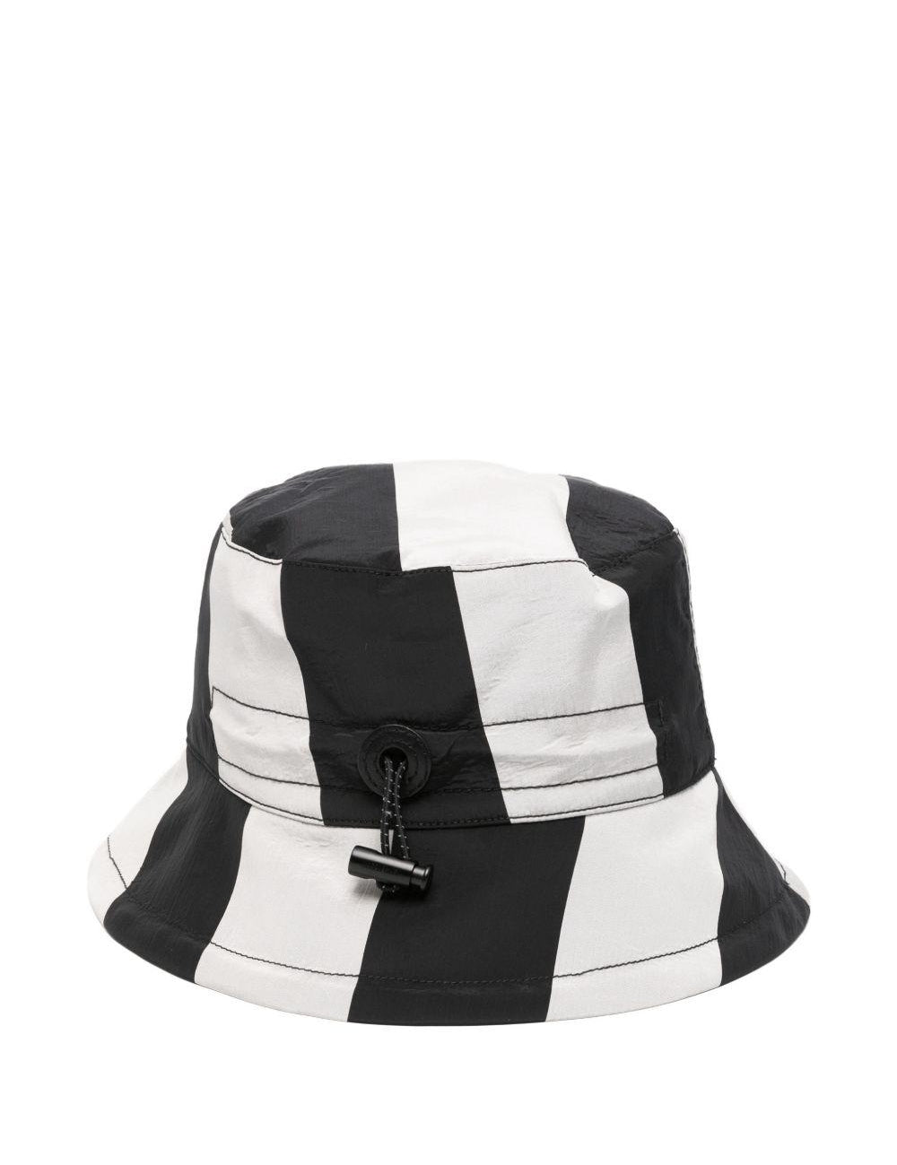 Cappello bucket le bob baluchon in bianco e nero Jacquemus - unisex 