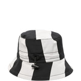 Cappello bucket le bob baluchon in bianco e nero Jacquemus - unisex 