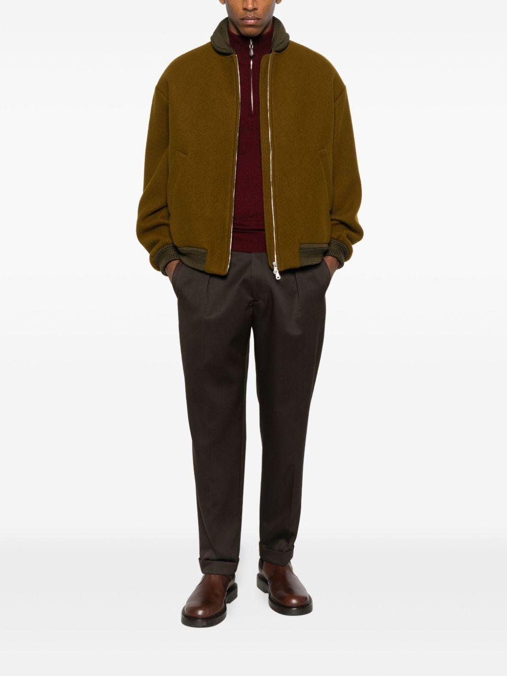 Pantaloni con pieghe in marrone Briglia 1949 - uomo 