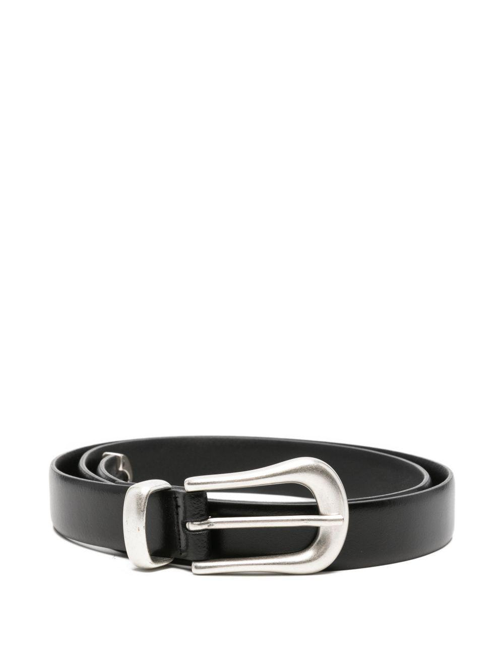 Cintura con fibbia Doc in nero Second layer - uomo 