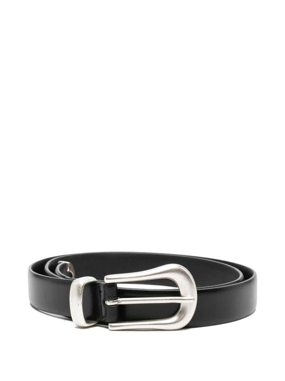 Cintura con fibbia Doc in nero Second layer - uomo 