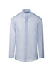 Camicia con bottoni nascosti in azzurro Lardini - uomo
