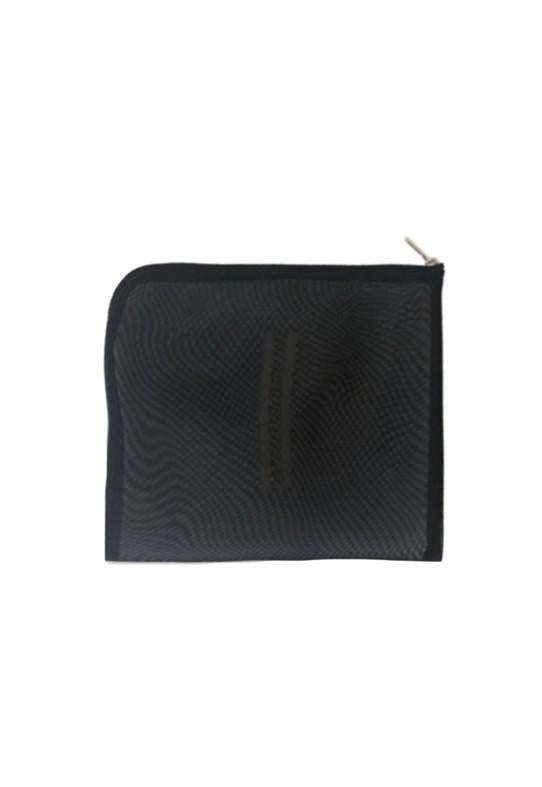Borsa a mano da viaggio con zip in nero Rick owens - uomo 