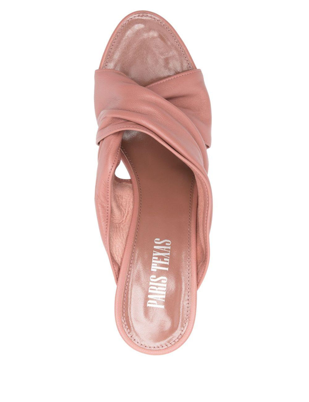 Mules Maria 75mm in rosa Paris Texas - donna 