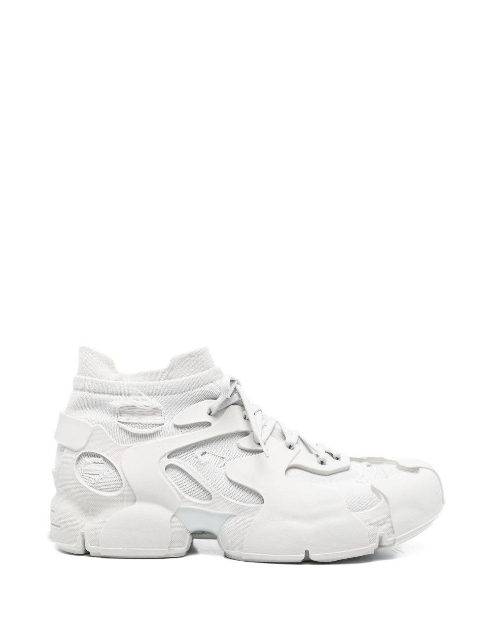 Sneakers con lacci in bianco Camper lab - uomo 