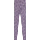 Collant in pizzo floreale in viola Alex perry - donna 