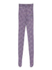 Collant in pizzo floreale in viola Alex perry - donna