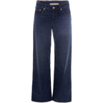 Jeans svasati in blu Levi's - donna 