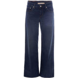 Jeans svasati in blu Levi's - donna 