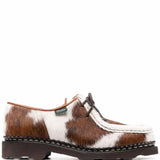 Derby allacciate in cavallino michael in marrone e bianco Paraboot - donna 