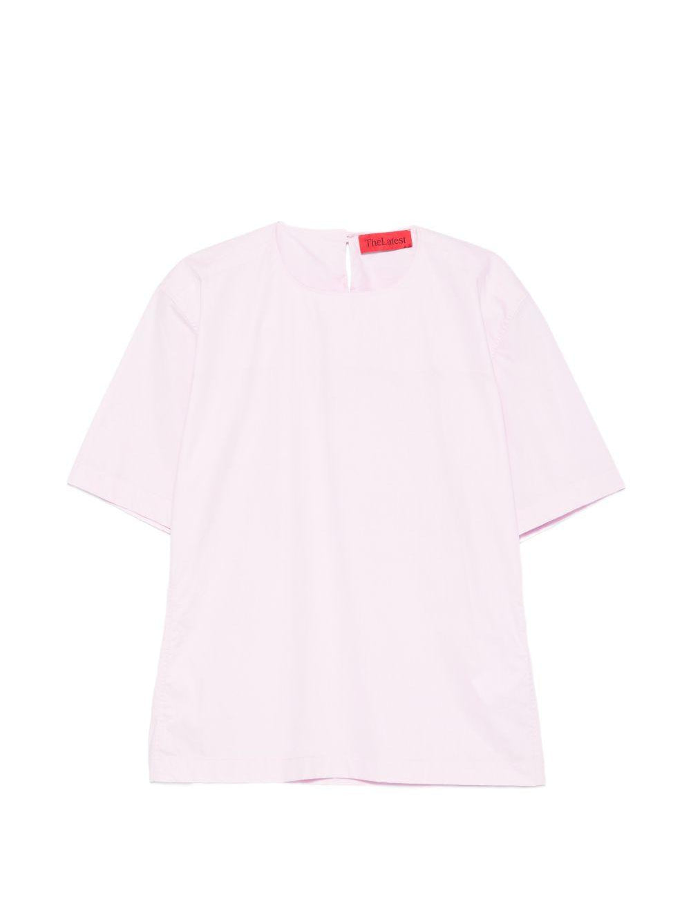 T-shirt a maniche corte in rosa The latest - donna 