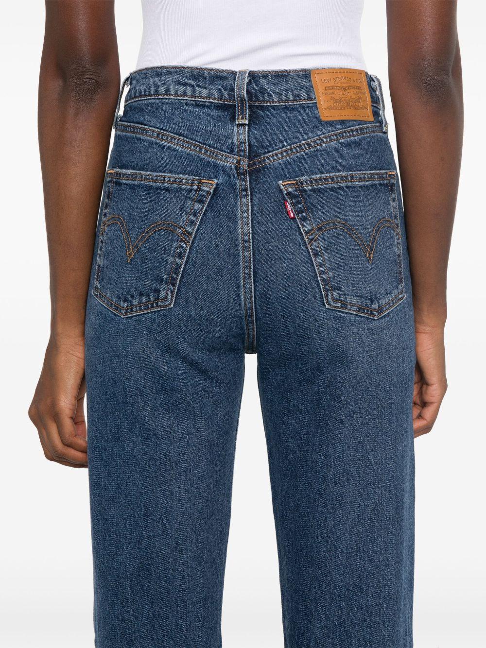 Jeans a gamba dritta robcage in blu 