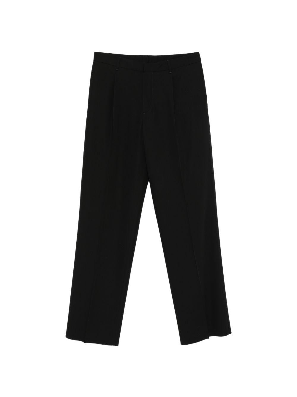 Pantaloni con pieghe in nero Lardini - uomo 