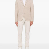 Pantaloni con coulisse in beige chiaro Eleventy - uomo 