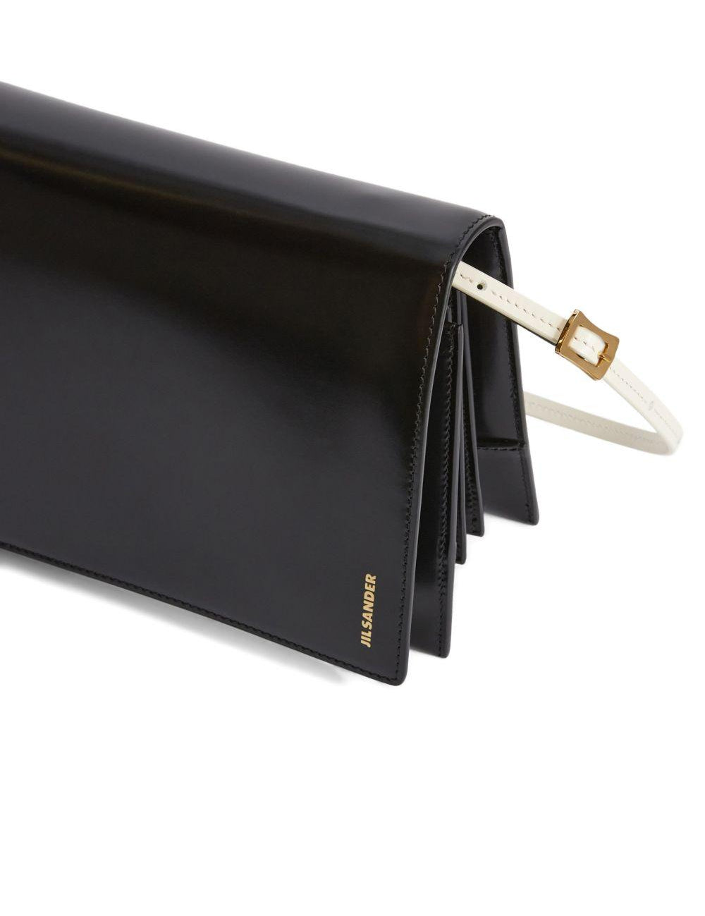 Borsa a spalla File piccola in nero Jil Sander - donna 