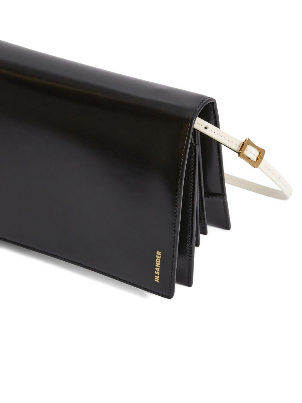 Borsa a spalla File piccola in nero Jil Sander - donna 