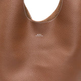 Borsa a spalla pelle marrone 