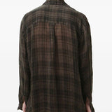 Camicia Above a quadri in marrone Our Legacy  - uomo 