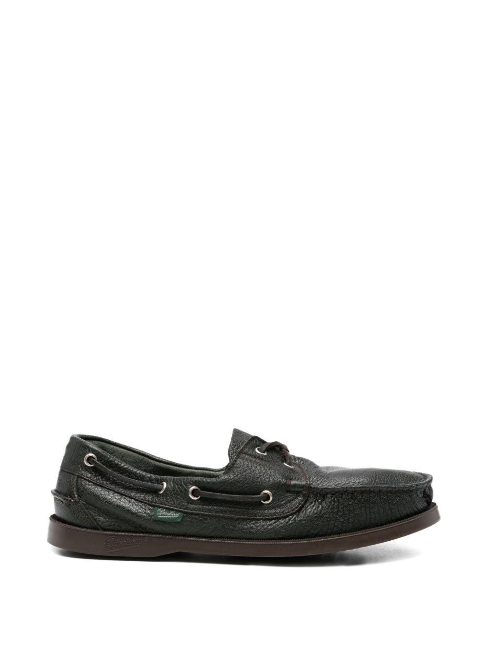 Mocassini in pelle in nero Paraboot - uomo 