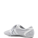Sneakers con lacci metallizzati in grigio Adidas by stella mc cartney - donna 
