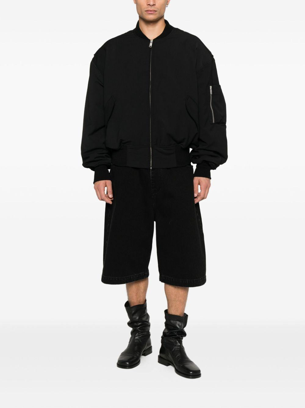 Giacca bomber broad  in nero Entire studios - unisex 