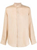 Camicia a maniche lunghe in beige Frescobol carioca - uomo