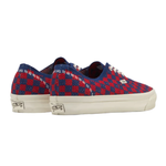 Sneakers LX Authentic 44 EK Punk Check in rosso e blu Vans - unisex 