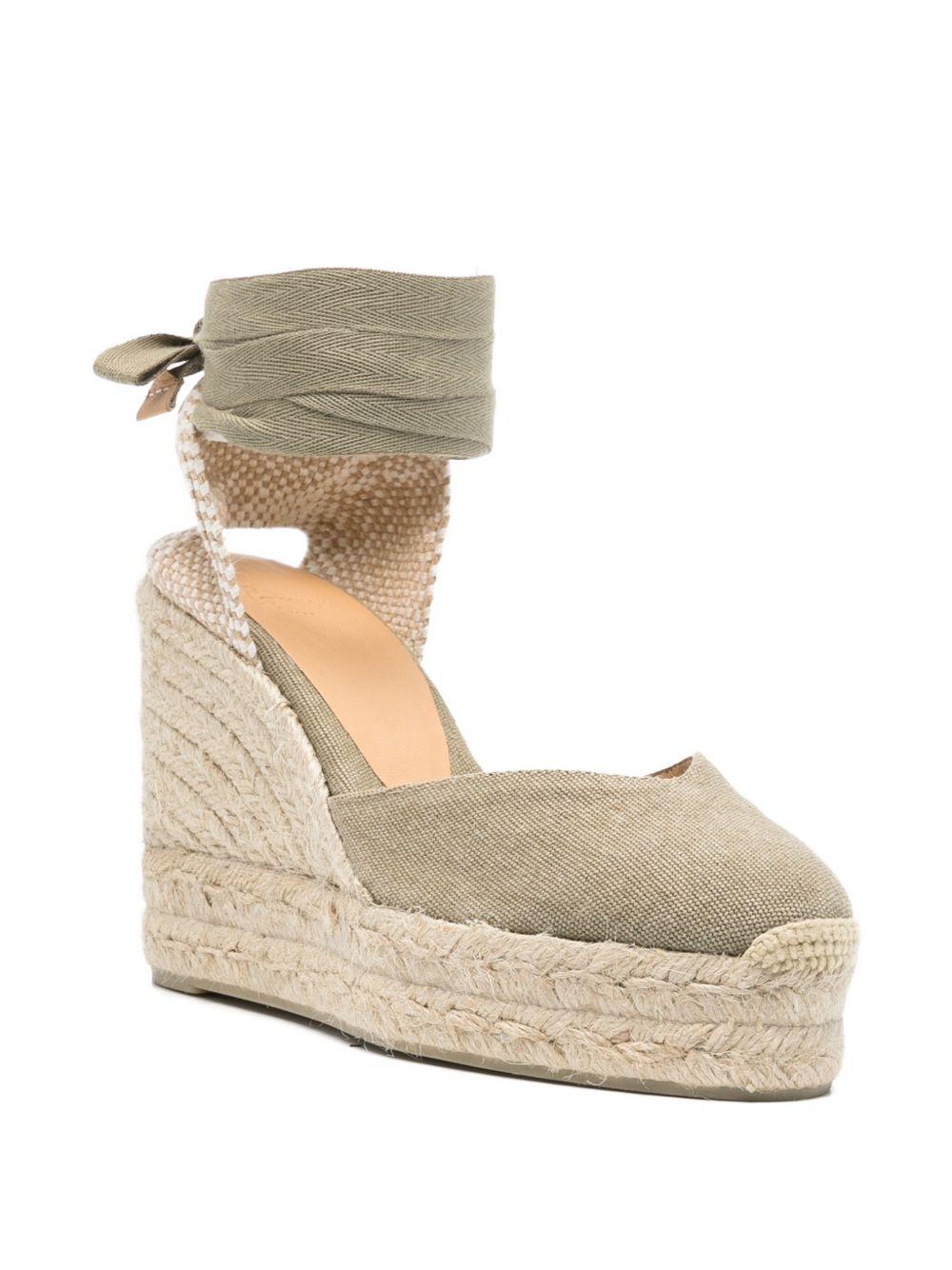 Espadrilles chiara in verde Castañer - donna 
